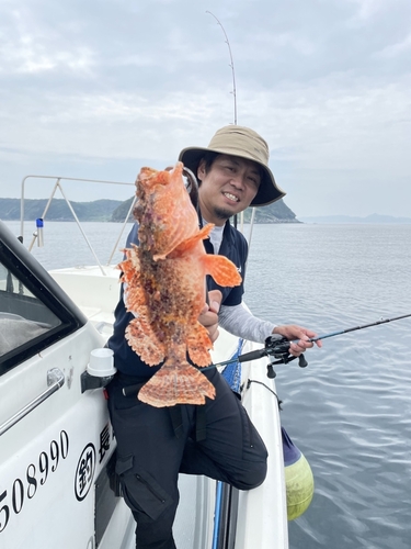 オニオコゼの釣果