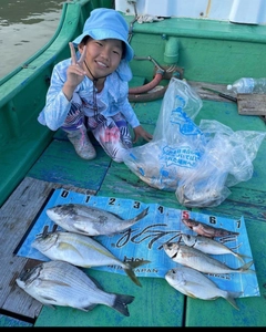 シマアジの釣果