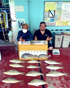 タマンの釣果