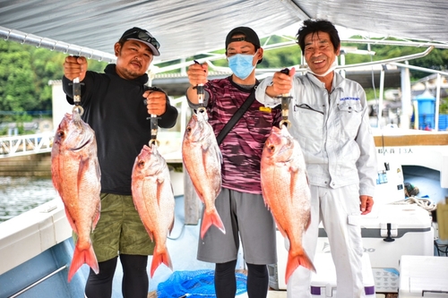 マダイの釣果