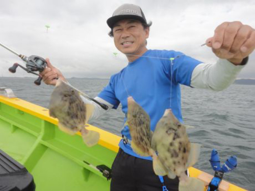 カワハギの釣果