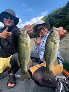 ブラックバスの釣果