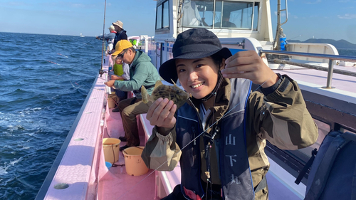 カワハギの釣果