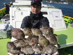 カワハギの釣果