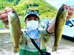 ブラックバスの釣果