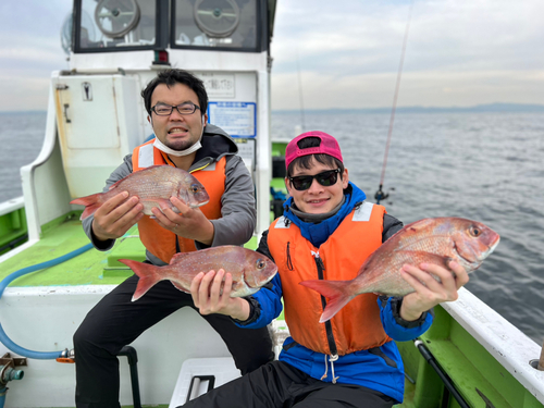 マダイの釣果