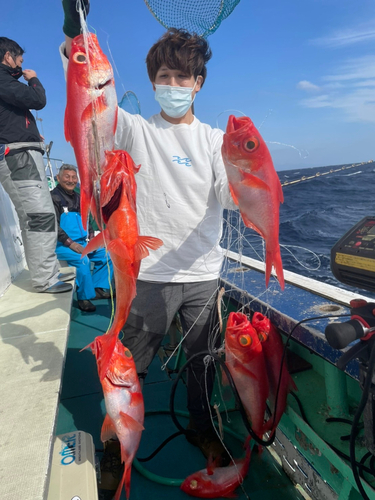 キンメダイの釣果