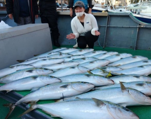 ブリの釣果