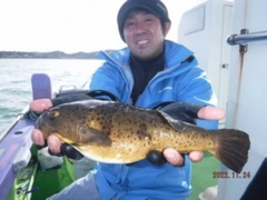 アカメフグの釣果