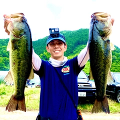 ブラックバスの釣果