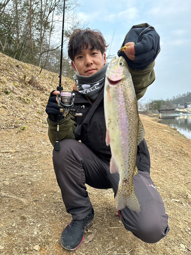 ニジマスの釣果