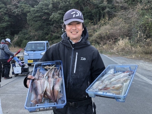 ヤリイカの釣果