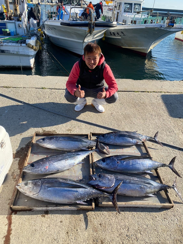 ビンチョウマグロの釣果