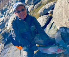 ニジマスの釣果