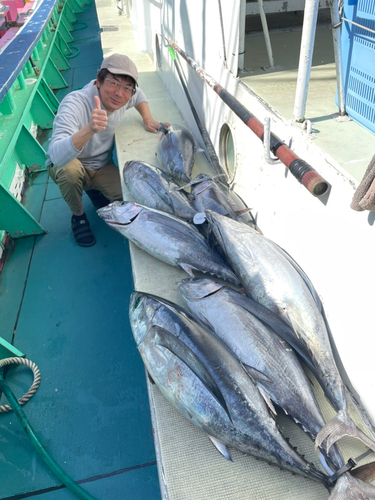 ビンチョウマグロの釣果