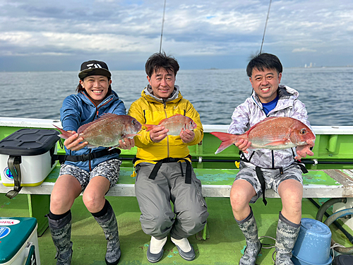 マダイの釣果