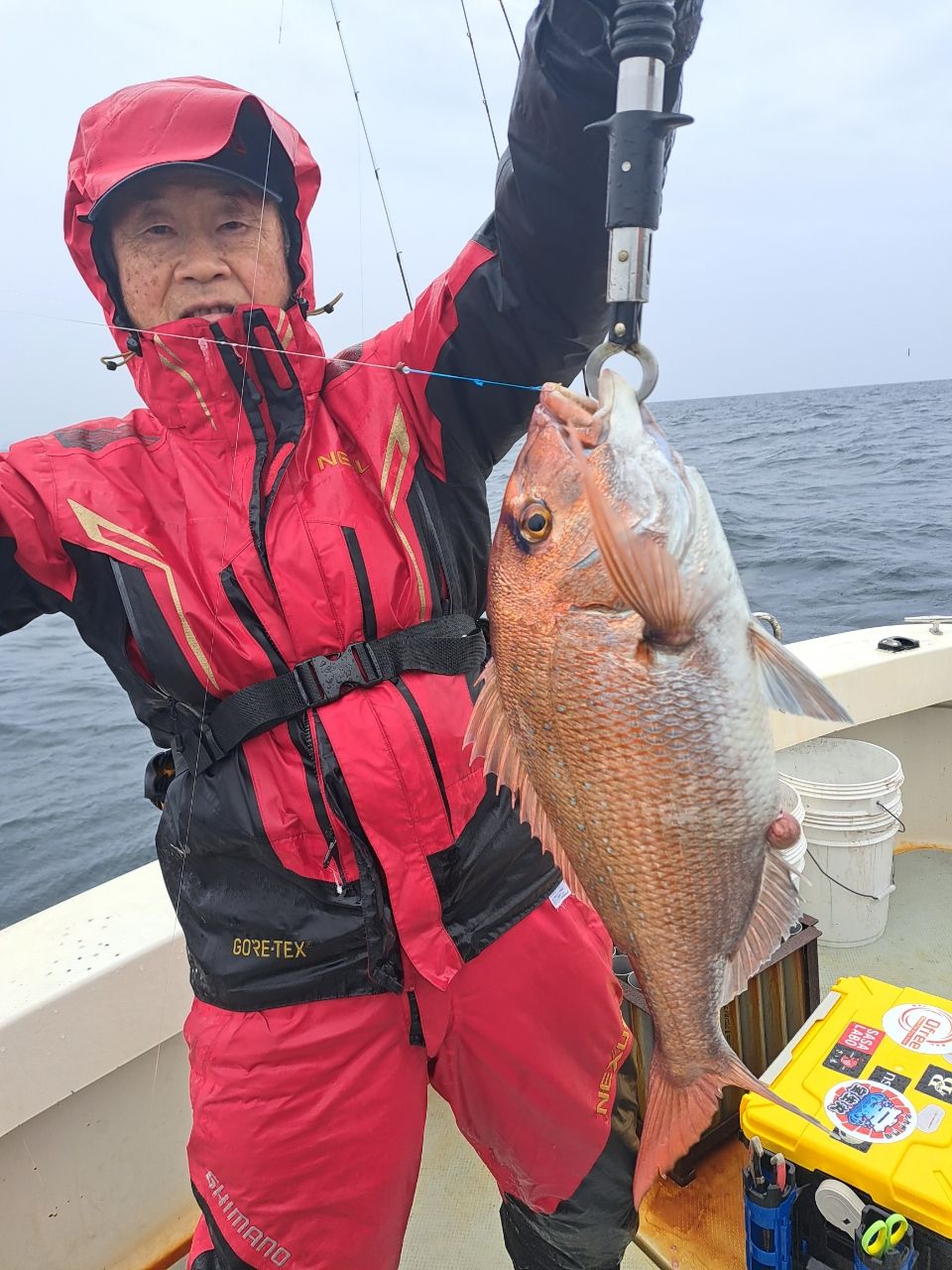 変酋長 (タイラバ96cm)さんの釣果 2枚目の画像