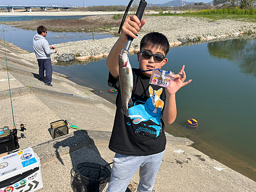 ニジマスの釣果