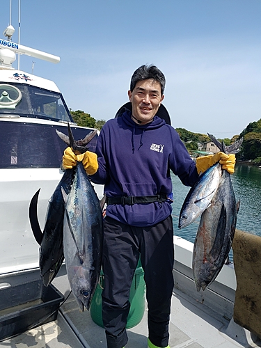 ビンチョウマグロの釣果