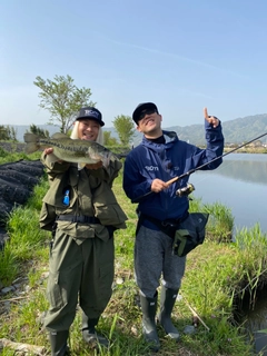 ブラックバスの釣果