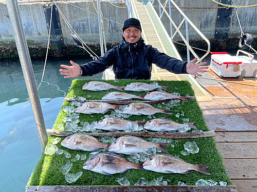 タイの釣果