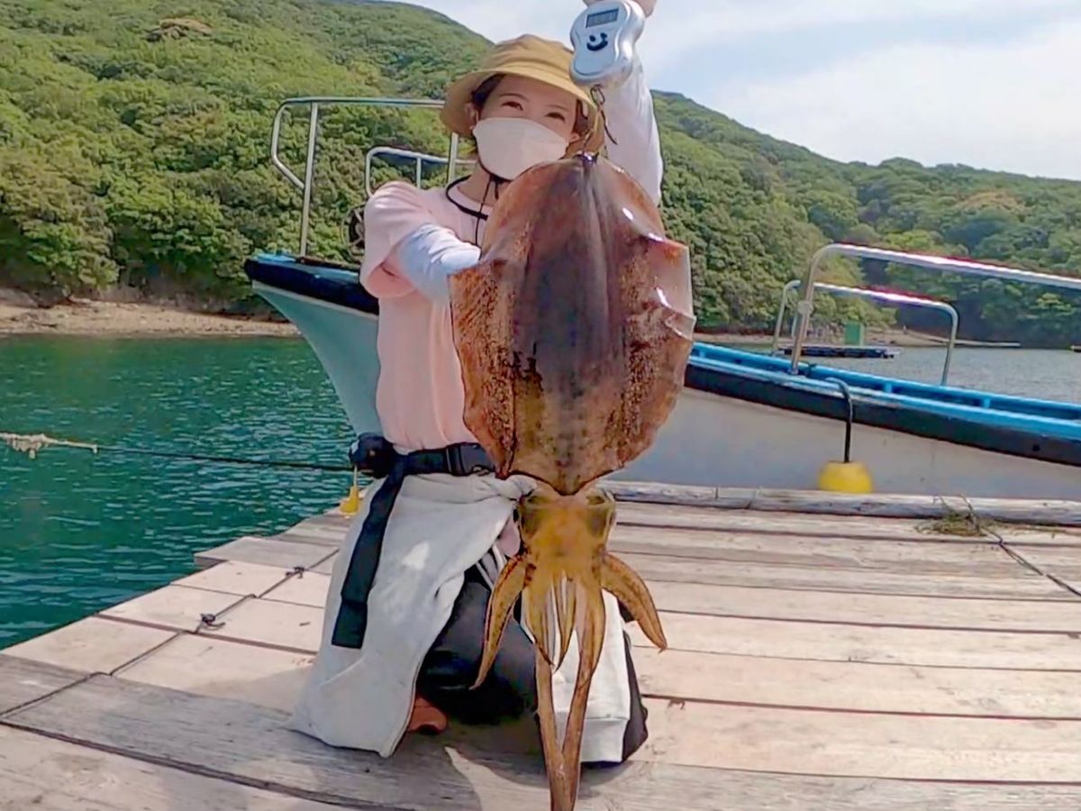 釣りガールみかんさんの釣果 2枚目の画像