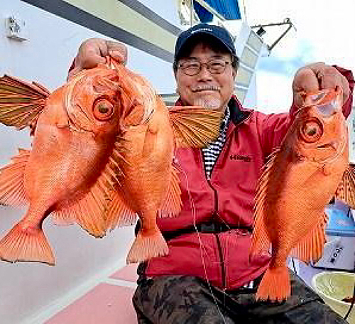 キントキダイの釣果