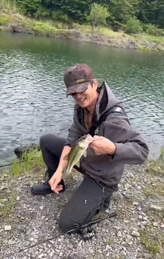 ブラックバスの釣果