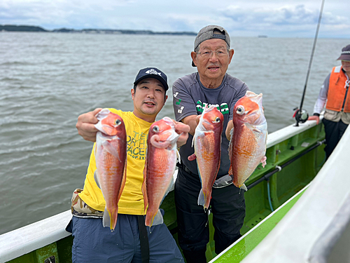 アマダイの釣果