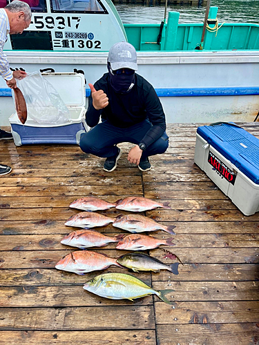 タイの釣果