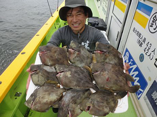 カワハギの釣果