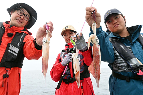 ケンサキイカの釣果