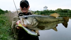 ブラックバスの釣果