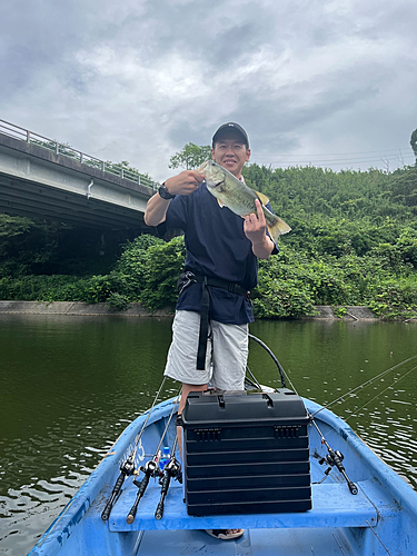 ブラックバスの釣果