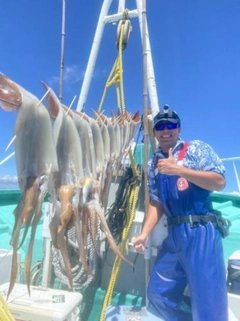 スルメイカの釣果