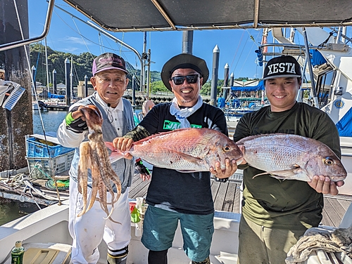 タイの釣果