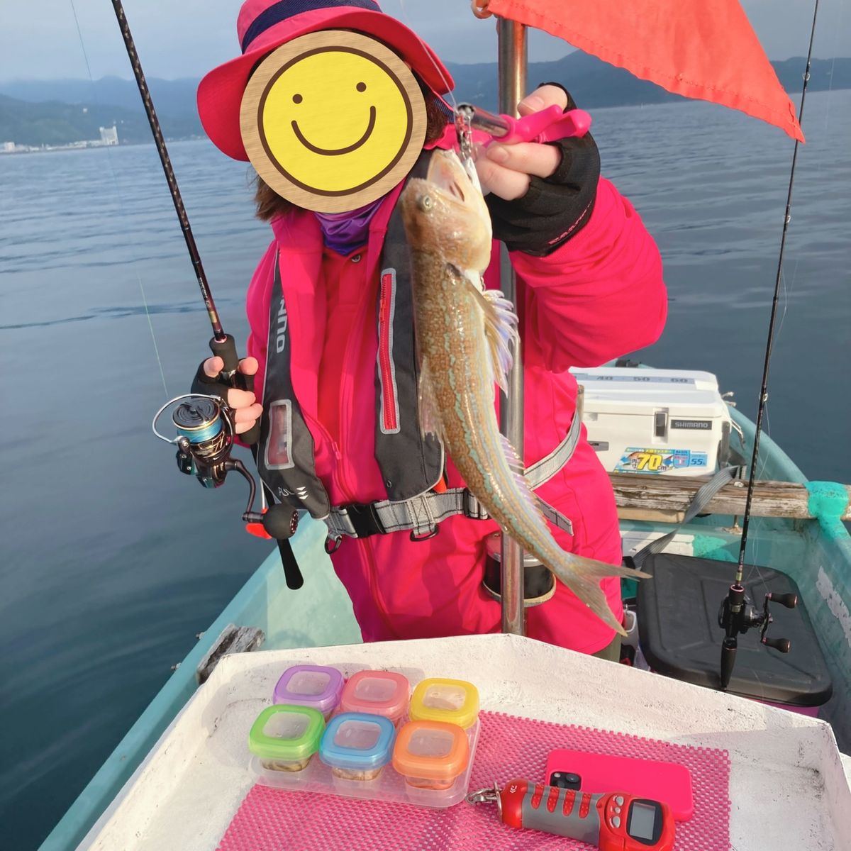 ピンクの釣りおばさん 雪島さんの釣果 1枚目の画像