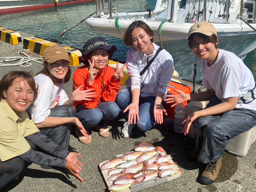 アカアマダイの釣果