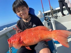 アカジンミーバイの釣果