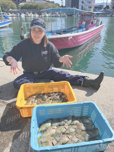 カワハギの釣果