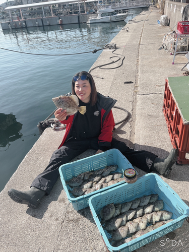 カワハギの釣果