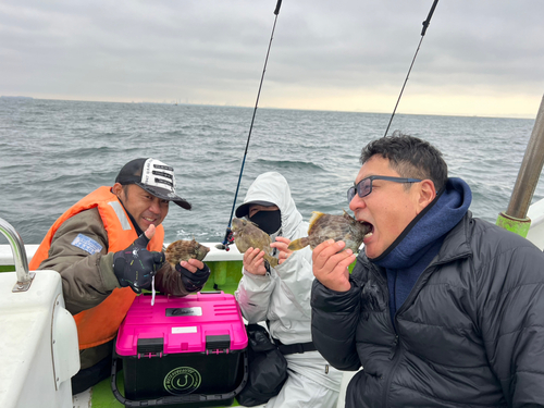 カワハギの釣果