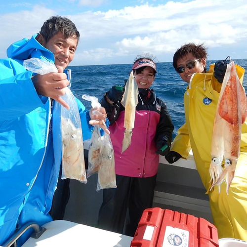 ヤリイカの釣果