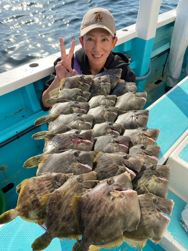 カワハギの釣果