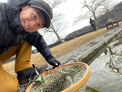 ニジマスの釣果