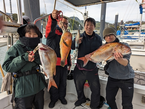 タイの釣果