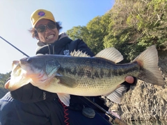 ブラックバスの釣果