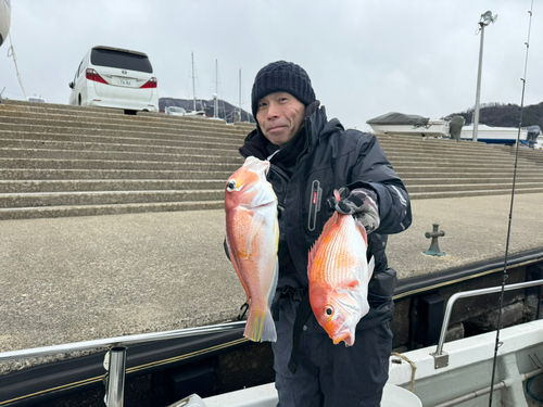 アカアマダイの釣果