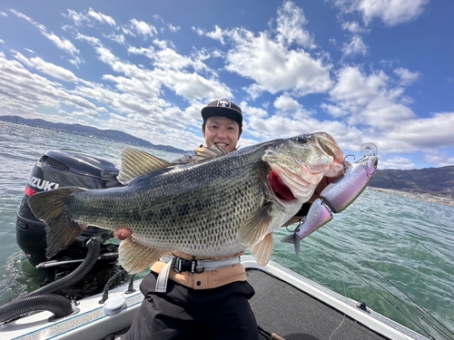 ブラックバスの釣果