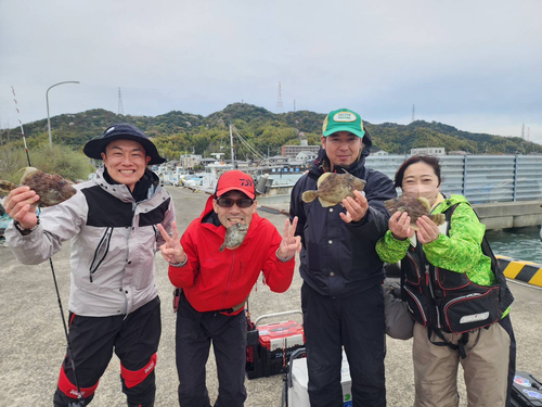 カワハギの釣果